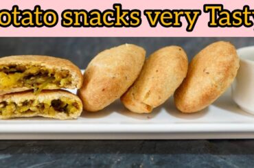Aloo Snacks Recipe | Easy Potato Snacks Recipe | How to Make Potato Snacks by Food with Sumaira