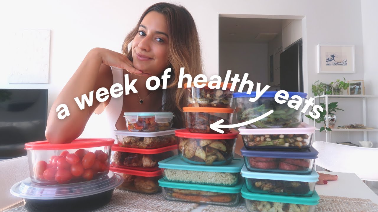 HEALTHY MEAL PREP TUTORIAL | a week of healthy eats to set yourself up for success HEALTHY MEAL PREP TUTORIAL | a week of healthy eats to set yourself up for success