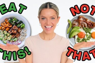 Nutritionist Reviews Weight Loss Meals | Eat This, Not That!