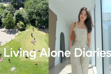 Living Alone Diaries | Getting my life together and cooking food cravings, home organization, reset!