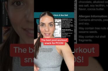 The Best Post-Workout Snack for PCOS! #pcos
