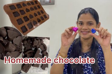 How to make homemade chocolate / easy chocolate recipe @Chetanakitchenn
