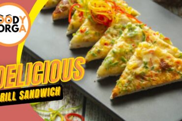 #Shorts Vegetable Grill Sandwich | Grill sandwich Banane ka Tarika |