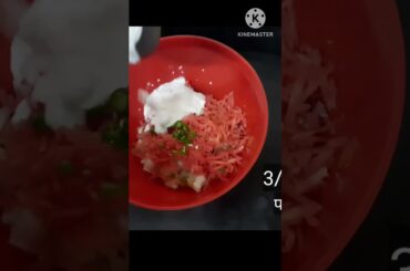 Refreshing Kachumber recipe #salad #kachumber  #food #viral #healthy #shorts #koshimbir