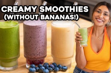 3 Healthy Breakfast Smoothies | High Protein | Low Carb I Weight Loss