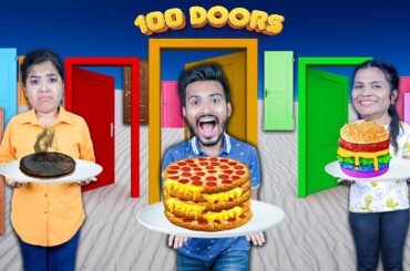 100 Doors Mystery Food Challenge | Hungry Birds