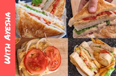 Tuna club sandwiches | Tuna fish Instant sandwiches | Healthy easy breakfast recipe