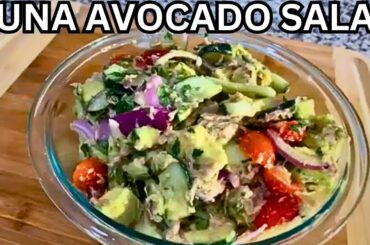 Healthy Tuna Avocado Salad