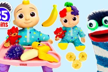 Fizzy Pretend Cooks Disney Encanto Breakfast And Learns Healthy Food Names | Compilation For Kids