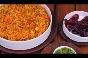 Chilli Garlic Fried Rice | Easy to Make Healthy Chinese Recipe | Food Couture by Chetna Patel