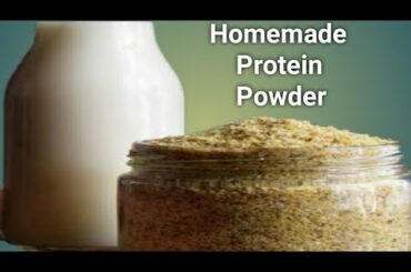 Homemade weight Loss Protien Powder in 10 Minutes | Protein Shake Recipe | Healthy Diet Recipe