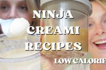 Low Calorie Ninja Creami Recipes UK | AKA this video will convince you to buy one!