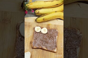 Sweet twist sandwich #Quick morning breakfast #healthy breakfast ideas #kids favorite #try it