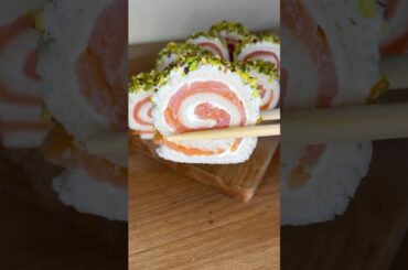 Salmon Sandwich Roll #shorts #recipe #health #viral #snack #sandwich #rolls #salmon #fyp #sushi