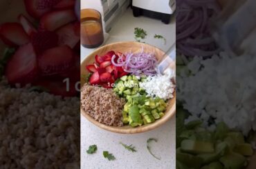 HEALTHY SUMMER SALAD #shorts  #food #herbalmedicine #herbs #recipe #herbalism #cooking