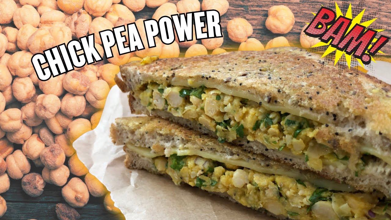 High Protein Grilled Chickpea Sandwich | The Wicked Kitchen High Protein Grilled Chickpea Sandwich | The Wicked Kitchen