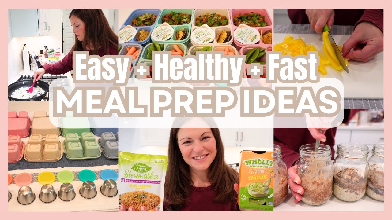 *NEW* EASY + HEALTHY + QUICK Meal Prep Ideas For The Week! New Vegetarian + Vegan Ideas! *NEW* EASY + HEALTHY + QUICK Meal Prep Ideas For The Week! New Vegetarian + Vegan Ideas!