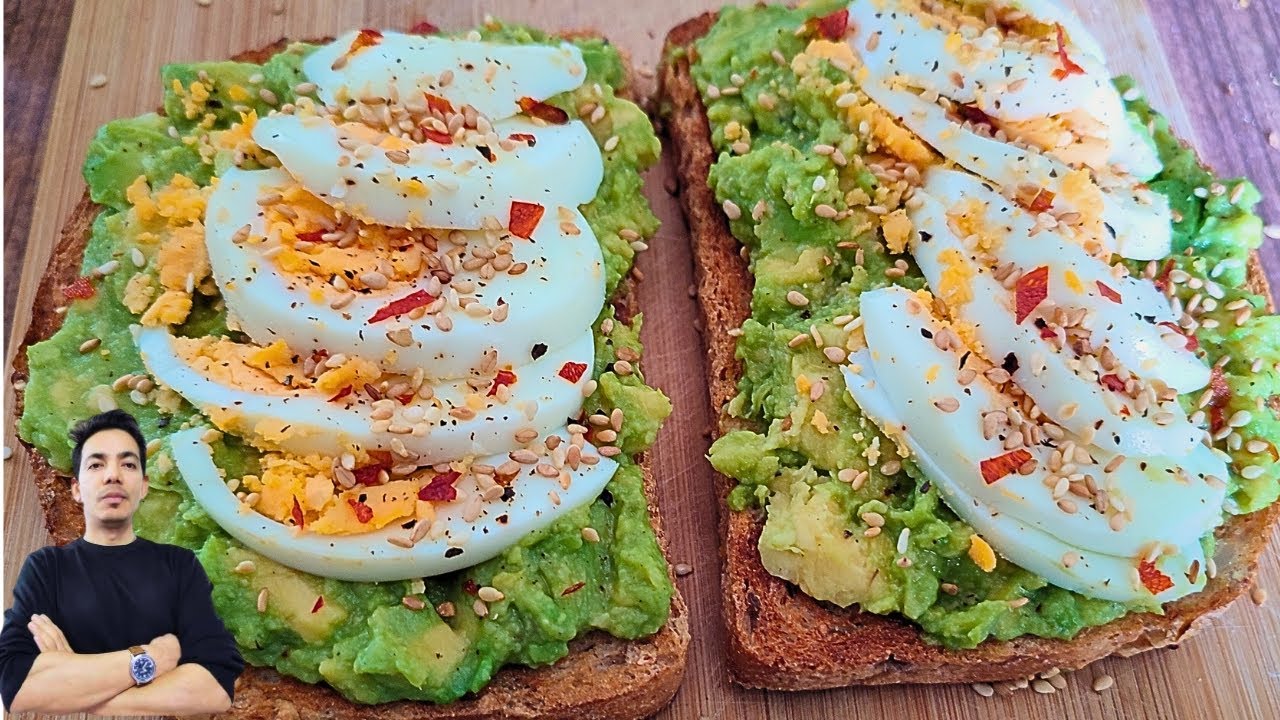 Delicious Avocado Toast | Easy Healthy Breakfast Recipe | Avocado With Eggs Toast Delicious Avocado Toast | Easy Healthy Breakfast Recipe | Avocado With Eggs Toast
