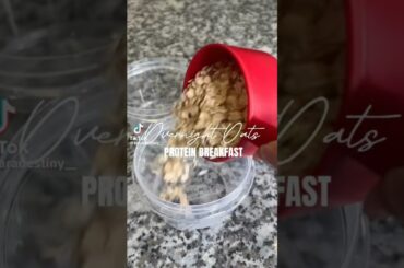 Quick and Easy Overnight Oats!!#viral #recipe #healthy #healthyrecipes #shorts#motivation