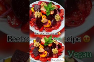 How To Make Beet Salad/try this healthy beetroot salad #recipe #shorts #salad