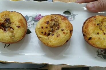 Saltish Cheesy Chicken Muffin Recipe | Lunchbox Idea healthy Muffin Recipe | Easy Breakfast Recipe