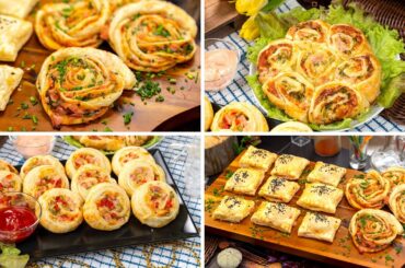 Several ideas for tasty perfect puff pastry recipes. Delicious, you have to try it!