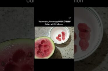 Salad Series | Watermelon Salad | Healthy | Salad Bowl 1 | Veg