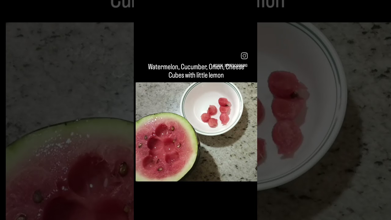 Salad Series | Watermelon Salad | Healthy | Salad Bowl 1 | Veg Salad Series | Watermelon Salad | Healthy | Salad Bowl 1 | Veg