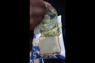 Egg sandwich || easy and healthy sandwich recipe || weight loss sandwich