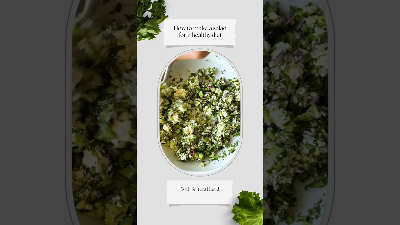 Quick & Easy Salad Recipe for a Healthy Diet | How to Make a Nutrient-Packed Salad #shorts #trending Quick & Easy Salad Recipe for a Healthy Diet | How to Make a Nutrient-Packed Salad #shorts #trending