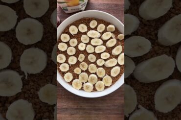 Healthy Banana Cream Pie