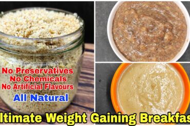 Weight Gaining Breakfast Recipes For 1 To 3 Years | Protein For Baby | Baby Food| Healthy Food Bites