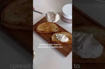 eat your toast & support your hormones when you do it #bloodsugarbalance #healthybreakfast #shorts