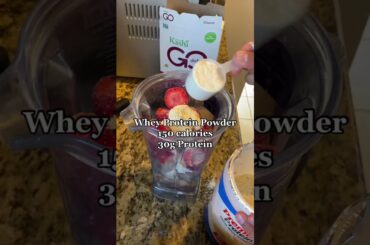 LOW CALORIE HIGH PROTEIN SMOOTHIES FOR WEIGHT LOSS