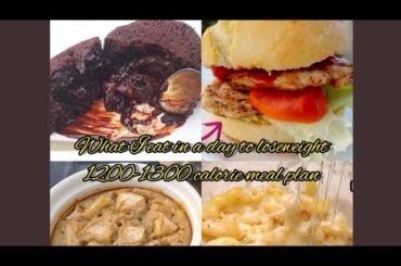 what i eat in a day to lose weight-1200-1300 calorie diet plan with recipes-low calorie recipes