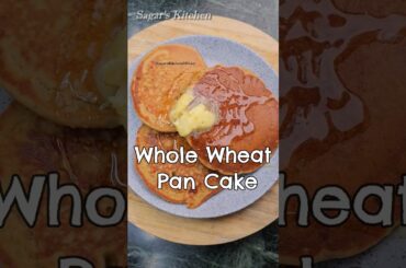 Eggless Whole Wheat Pancake #PanCake #YouTubeShorts #Shorts #Viral #EgglessCake