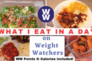*NEW* WHAT I EAT IN A DAY on WEIGHT WATCHERS | FULL DAY OF EATING | WW POINTS & CALORIES INCLUDED