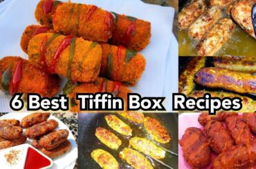 6 Best Kids Tiffin Box Recipes | Lunch Box Ideas | Healthy Snack Recipes | by Food Tadka
