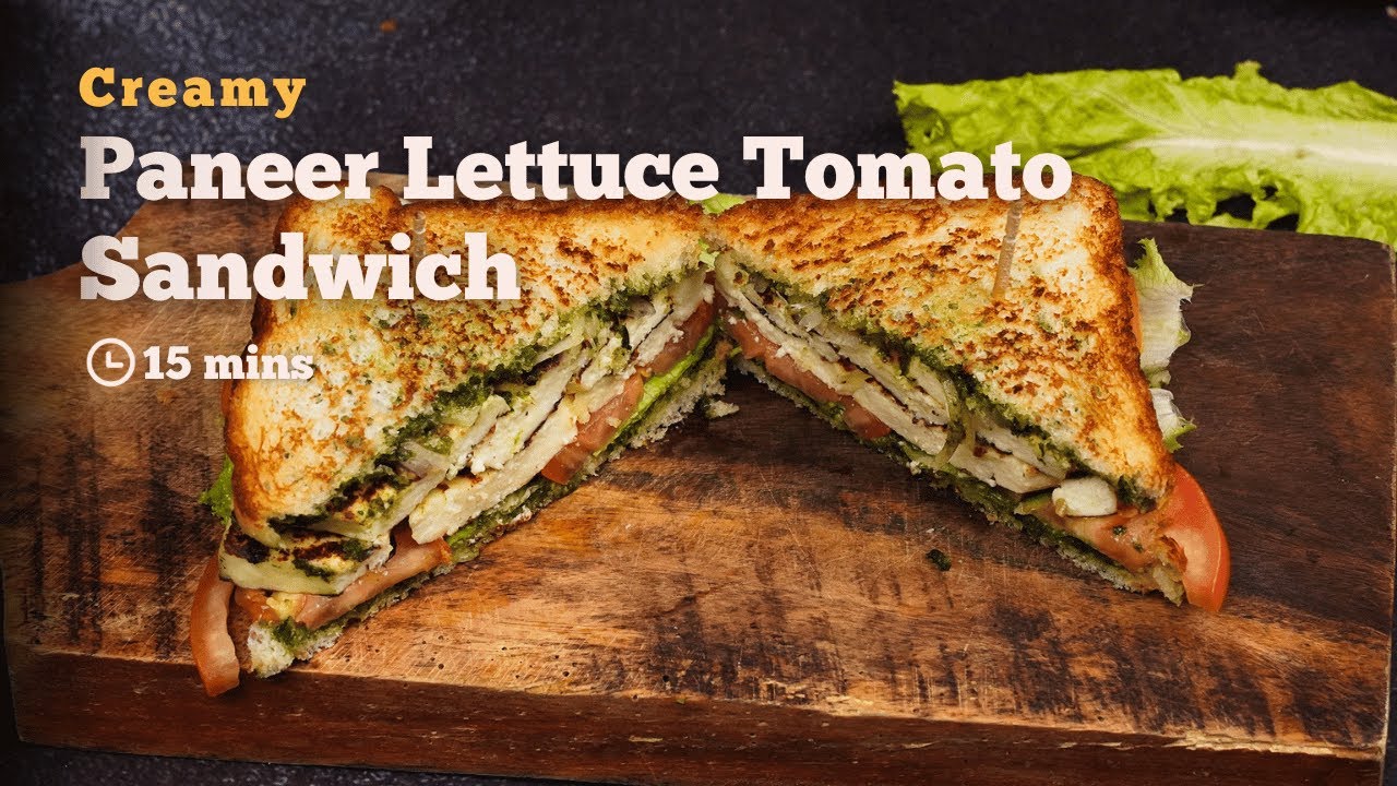 Paneer Lettuce Tomato (PLT) Sandwich Recipe Made Easy | Ultimate PLT Sandwich | Cookd Paneer Lettuce Tomato (PLT) Sandwich Recipe Made Easy | Ultimate PLT Sandwich | Cookd