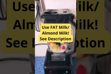 Healthy Weight Loss Smoothie | Banana Strawberry #shorts #ytshorts #smoothies #smoothierecipes