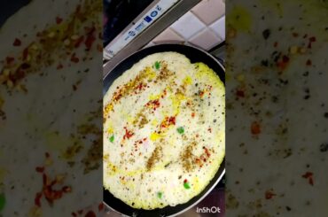 Oats chilla for weight loss // Oats healthy breakfast // Oats chilla recipe // #shorts