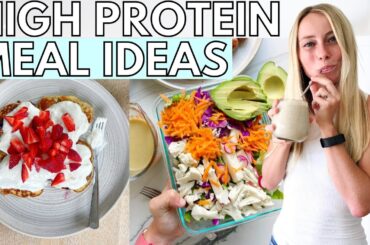 What I Eat In A Day As A Nutritionist | 100+ Grams of Protein, Easy, Healthy Meals