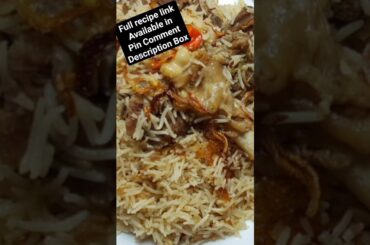 Mutton Yakhni Pulao Recipe - Easy Pulao Recipe
