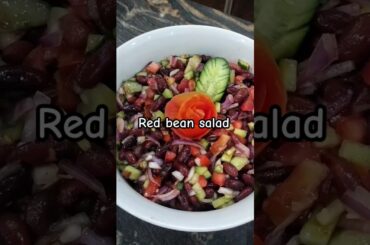 Red Bean Salad|Healthy Salad Recipe|Kidney or Rajma salad recipe #redbeansaladrecipe #viralshort