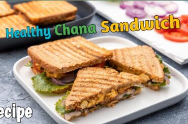 Healthy Chana Sandwich Easy Recipe|#sandwich