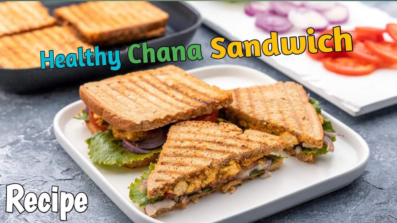 Healthy Chana Sandwich Easy Recipe|#sandwich Healthy Chana Sandwich Easy Recipe|#sandwich