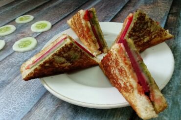 Healthy Sandwich  veg sandwich recipe
