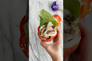 These low carb turkey sandwiches are perfect for a healthy snack or lunch