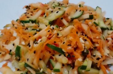 Cucumber salad recipes | salad |How to lose weight with cucumber salad recipe|@BaazmaDaily