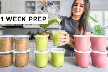 My Top 3 Weight-loss Protein Smoothies (perfect for MEAL PREP)